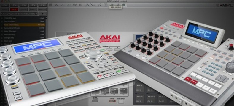 AKAI MAX 49 MPC RENAISSANCE 1.5 SAMPLE TRACK