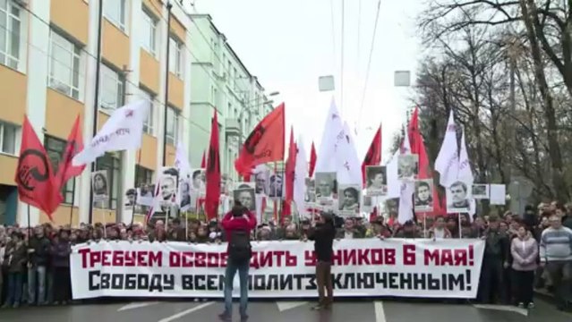 Putin é alvo de manifestações na Rússia