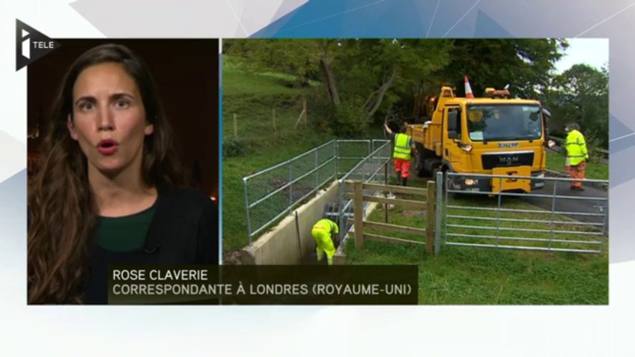 L'Angleterre également en proie aux intempéries