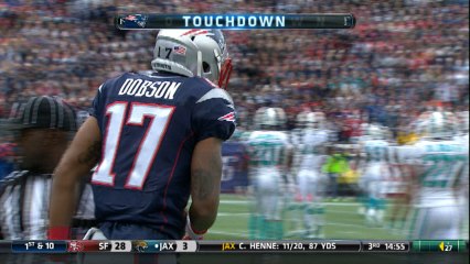 Brady 14-yard TD pass