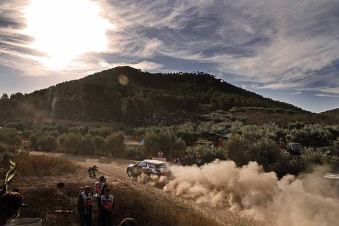 Hirvonen sur le podium et Kubica Champion WRC2 au Rallye d'Espagne - Citroën WRC 2013