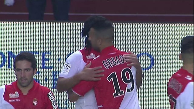 Magnifique but Mounir OBBADI (28ème) - AS Monaco FC - Olympique Lyonnais (2-1) - 2013/2014