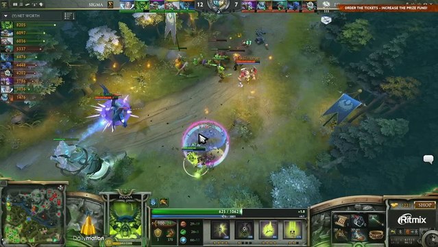 Evil Geniuses vs Quantic Gaming Game 1- DOTA 2 Champions League - TobiWan