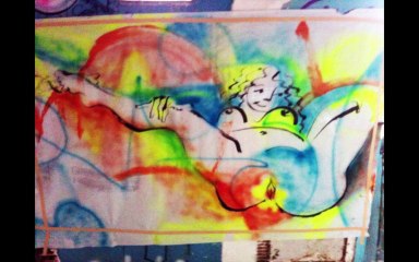 Catherine Cisinski  street art squate ( lecture format -Écran)