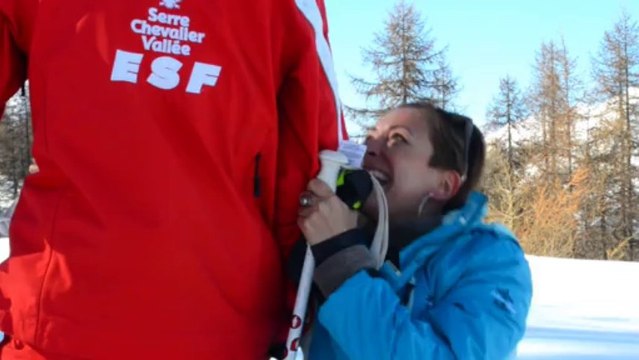 Piste Noire - Patricia - Rencontre ......brutale avec un moniteur...