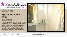 Appartement Studio à louer - Mirabeau, Paris - Ref. 4344