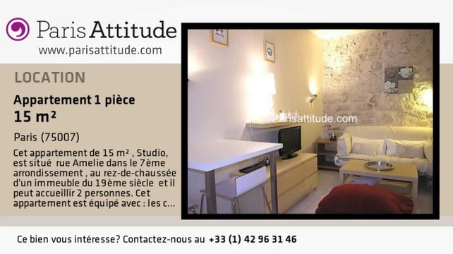 Appartement Studio à louer - Tour Eiffel, Paris - Ref. 4979
