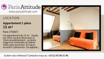 Appartement Studio à louer - Tour Eiffel, Paris - Ref. 7812