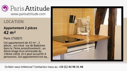 Appartement 1 Chambre à louer - Invalides, Paris - Ref. 2517