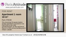 Studio Apartment for rent - Sacré Cœur, Paris - Ref. 3668