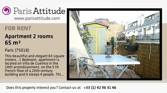 1 Bedroom Apartment for rent - Montmartre, Paris - Ref. 5353