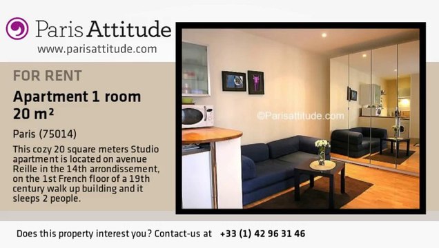 Studio Apartment for rent - Montsouris, Paris - Ref. 4747