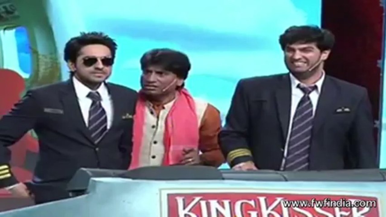 Kingkisser - Raju Srivastav Non Stop Comedy in Flight - 4th Episode final