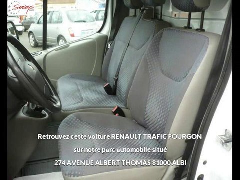 RENAULT TRAFIC FOURGON Diesel occasion à 12500 €