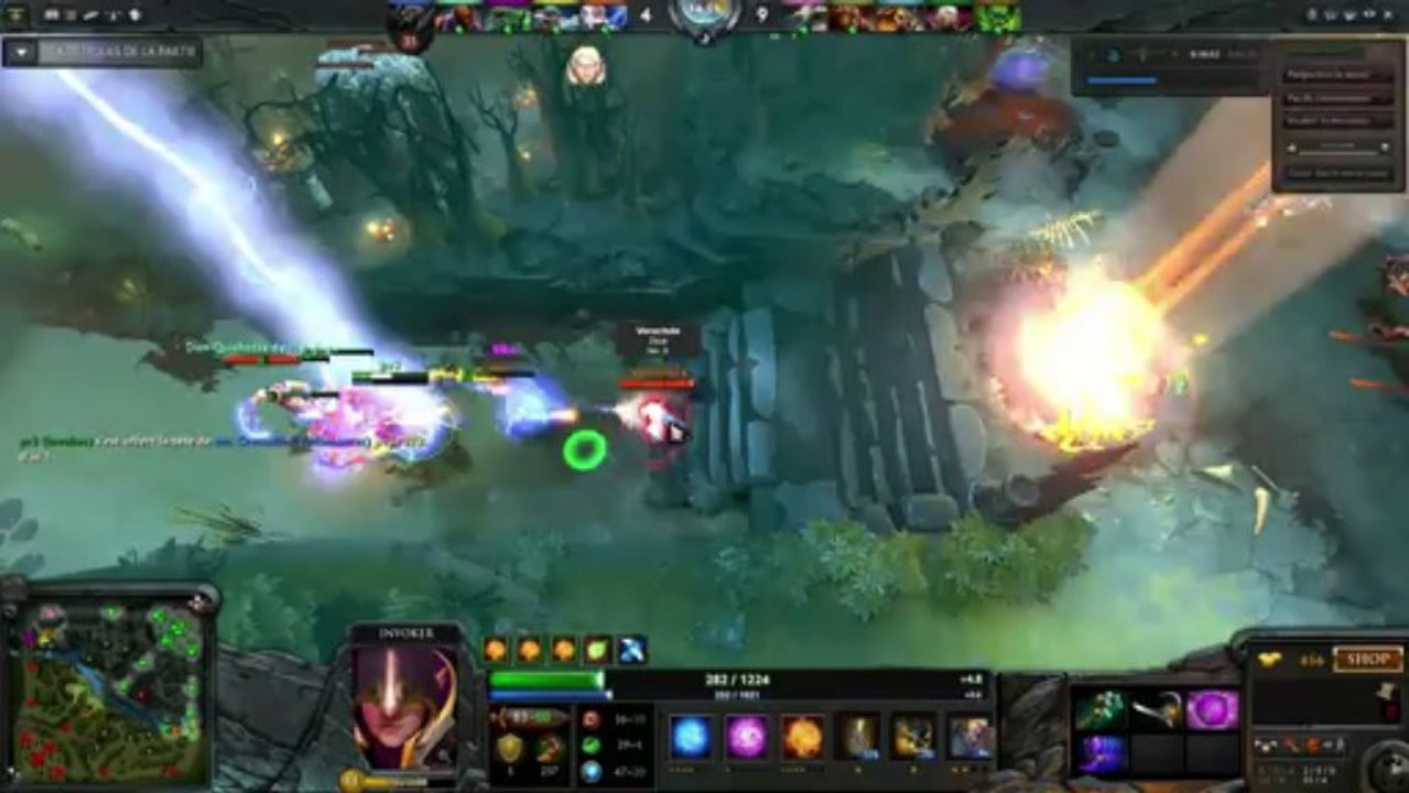 [DoTa2]invoker qwas exort test kills