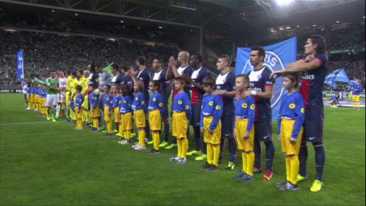 Fantastique ambiance à Geoffroy Guichard ASSE-PSG (2-2) - 2013/2014