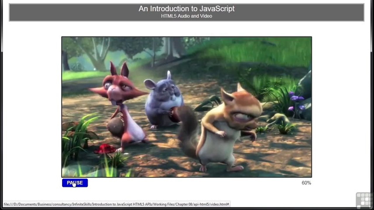 HTML5 Training - HTML5 JavaScript API Web Development