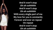 Sevyn Streeter It Won't Stop Lyrics