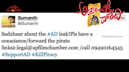 Celebs About Attarintiki Daredi Leaked First Half of The Movie