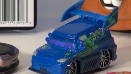 Pixar Cars with Kabuto from the Tuner Series, with Boost DJ and Wingo