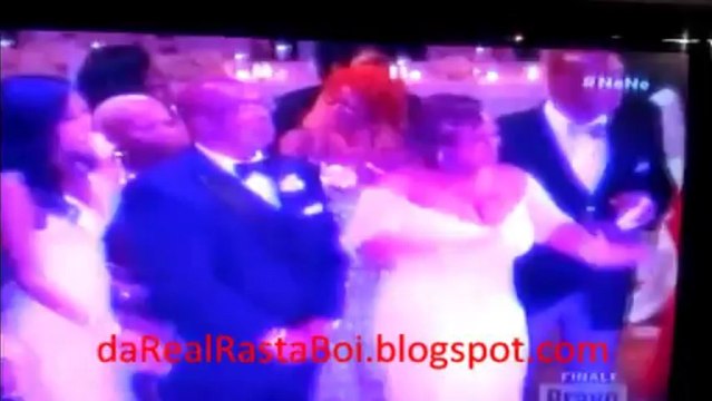Fantasia Sings At Nene & Gregg Leakes Wedding