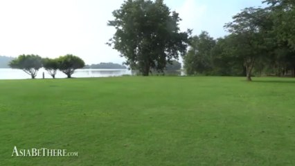 Camp Ground A in Kaeng Krachan National Park, Reservoir lake