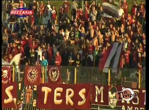 5η ΑΕΛ-Καμπανιακός 4-1 2013-14 Στη σέντρα Thessalia tv