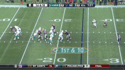 Patriots defense, sack, 7-yd loss