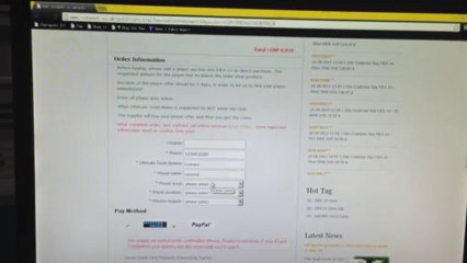 Steps to buy FIFA 14 Coins on www.coinsut.co.uk