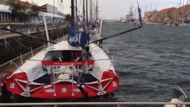 Tempête sur le village - Transat Jacques Vabre 2013