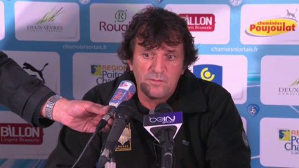 Niort - Istres : Réaction de José Pasqualetti