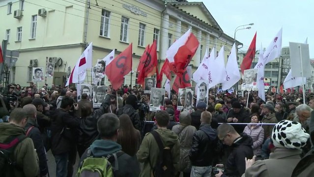 Manifestation contre Poutine à Moscou