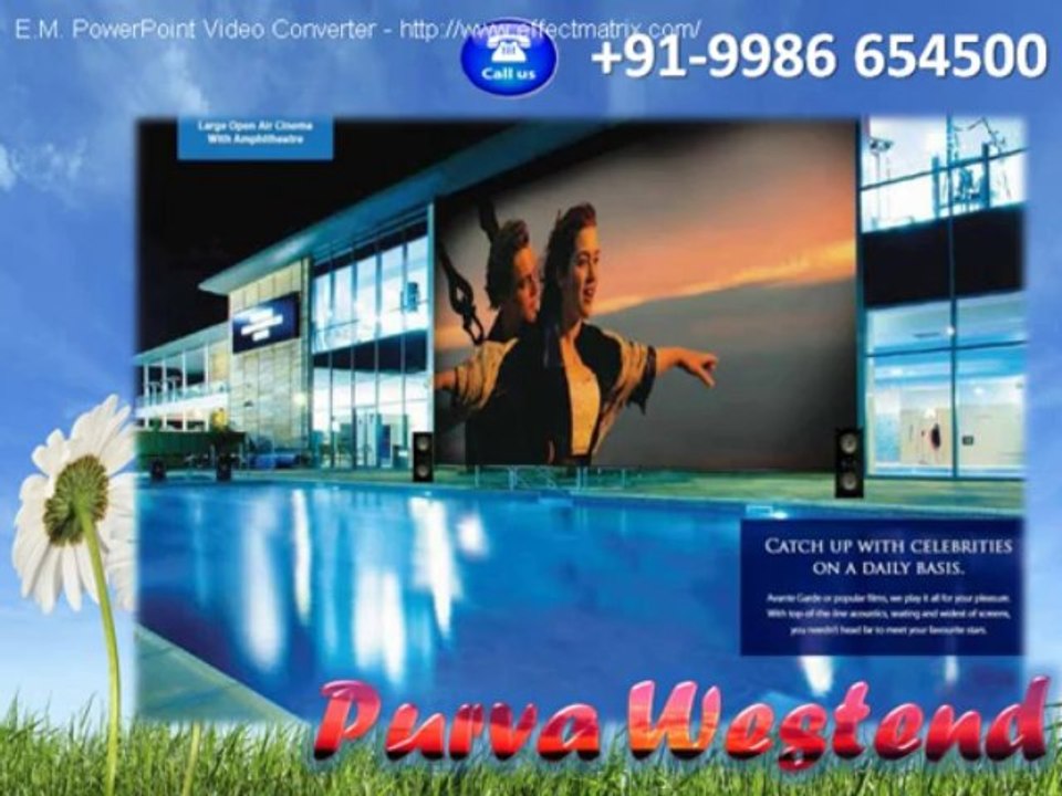 Purva Westend Bangalore - Puravankara Purva Westend - @9986654500