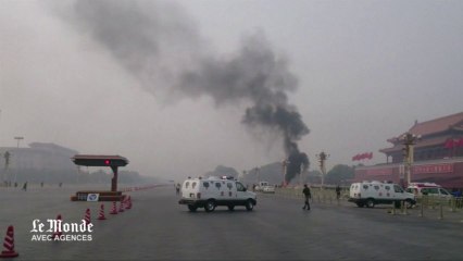 Une voiture prend feu sur la place Tiananmen, plusieurs victimes
