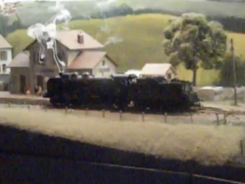 Locomotive à vapeur en Ho