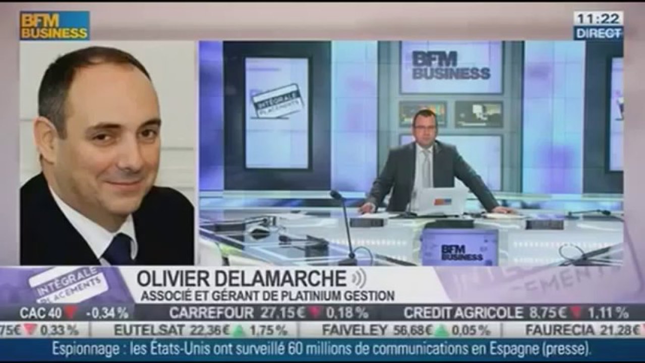 Olivier Delamarche le 28 Octobre 2013 - BFM Business
