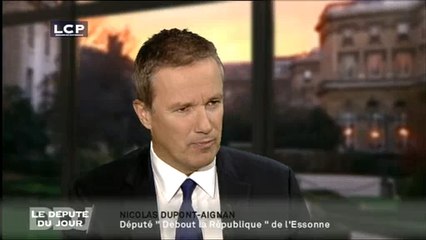Le Député du Jour : Nicolas Dupont-Aignan, député de l’Essonne