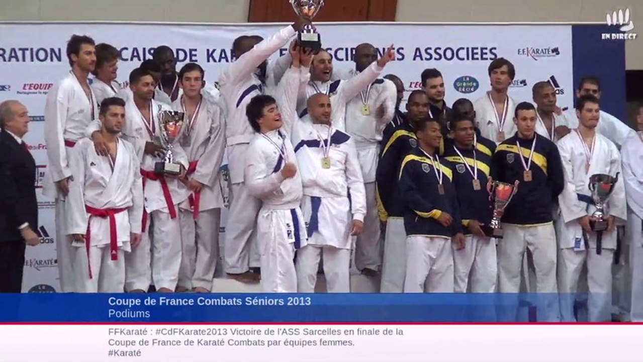 Finales par équipes - Coupe de France Karaté Combat Séniors 2013