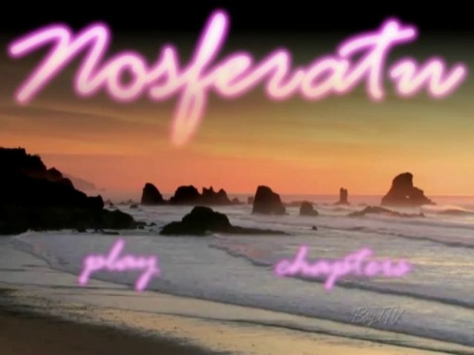 Nosferatu DVD menu