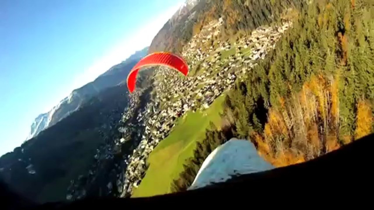 Flying eagle point of view (more footage)