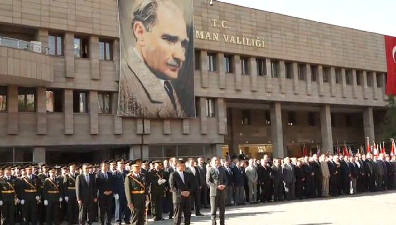 29 Ekim Cumhuriyet Bayramı Çelenk Sunma Töreni