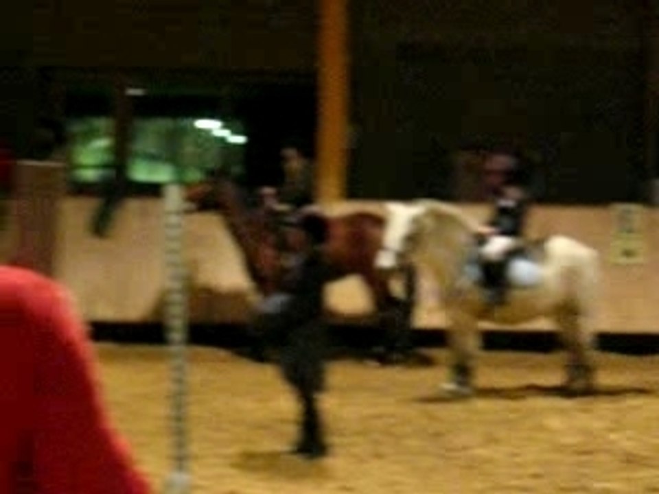 Ingrid é Eclipce à l'obstacle