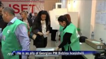 Georgians vote in landmark poll for new president