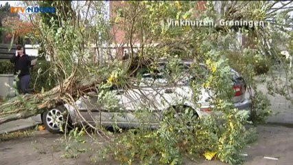 Download Video: Beelden van stormschade in Groningen - RTV Noord