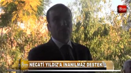 NECATİ YILDIZ'A KARAAĞAÇ'TAN İNANILMAZ DESTEK 8.GÜN HABER 1