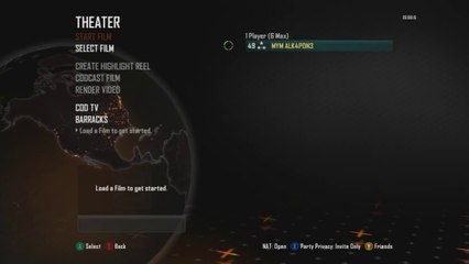 Error 22617 del Modo Teatro de Black Ops 2. Arruina los Gameplays!!