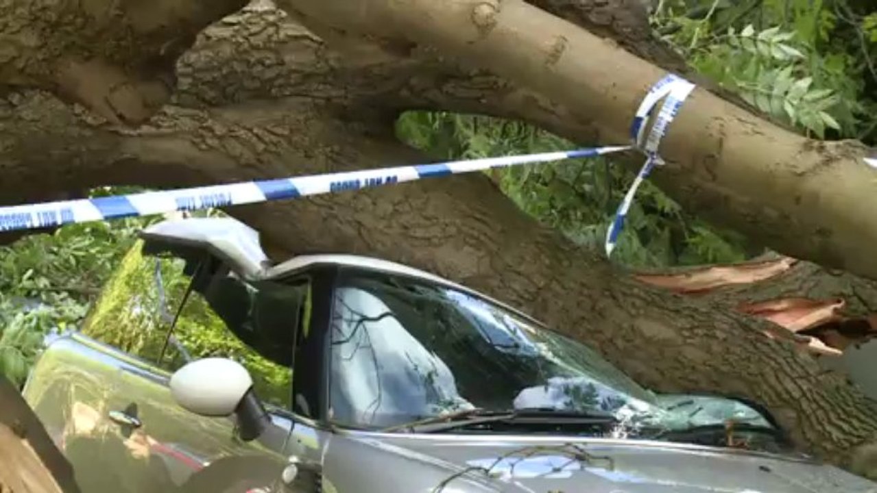 Tote durch Orkantief 'Christian'