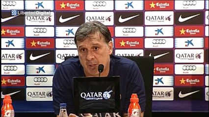 Martino: "Probablemente hubo error arbitral, el Madrid puede quejarse si lo cree"