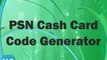 PSN Playstation Network Cash Card code generator updated version 2013 Free download