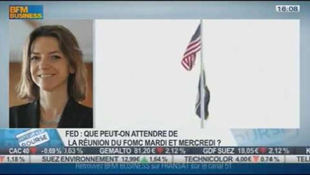 Les attentes sur la prochaine réunion du FOMC et la parité Euro dollar: Laurence Boone, dans Intégrale Bourse - 28/10